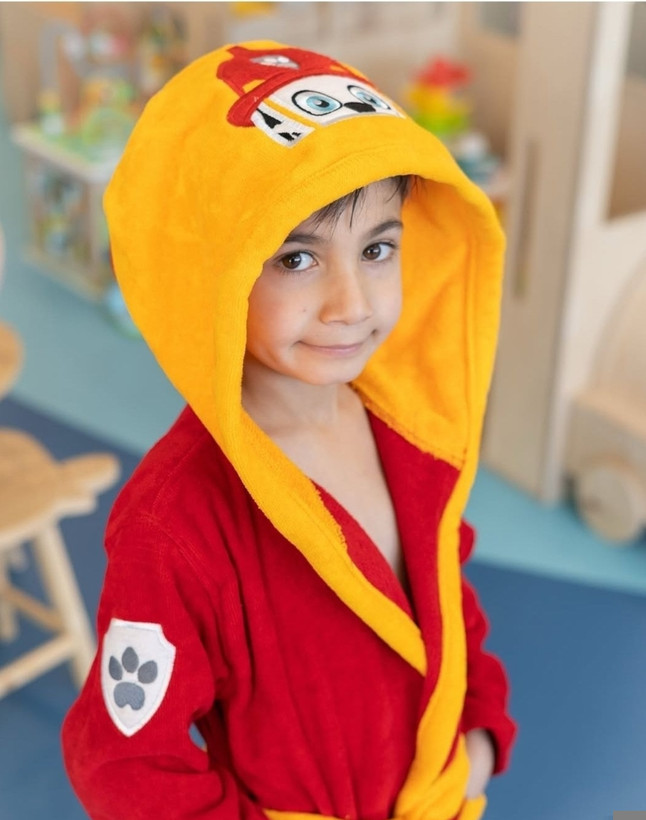 حوله تن پوش بچه گانه سایز ۹۰
